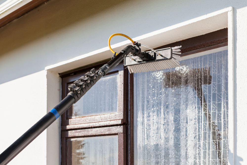 cleaning windows